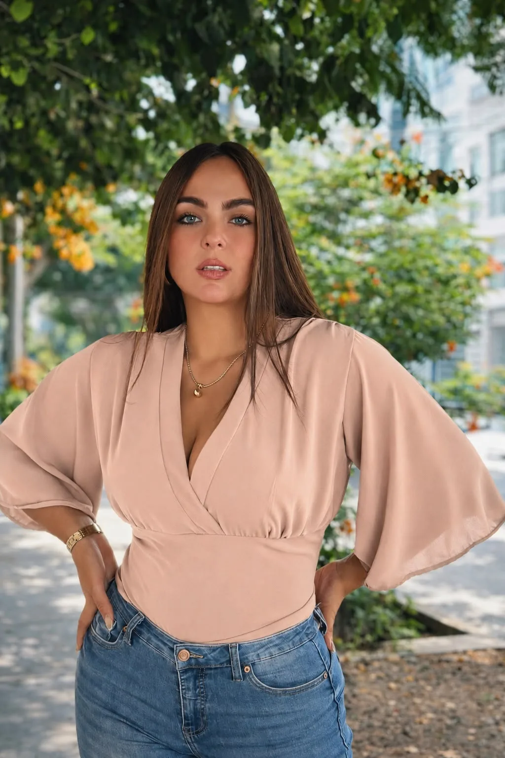 BLUSA GRETTA BEIGE