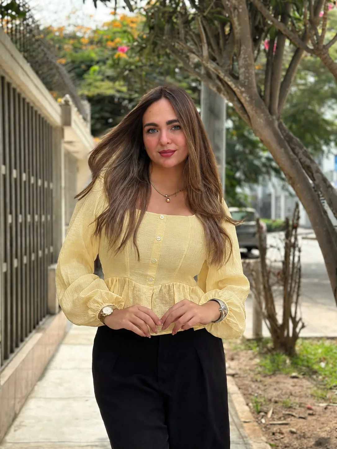 BLUSA EMMA AMARILLO BEBE