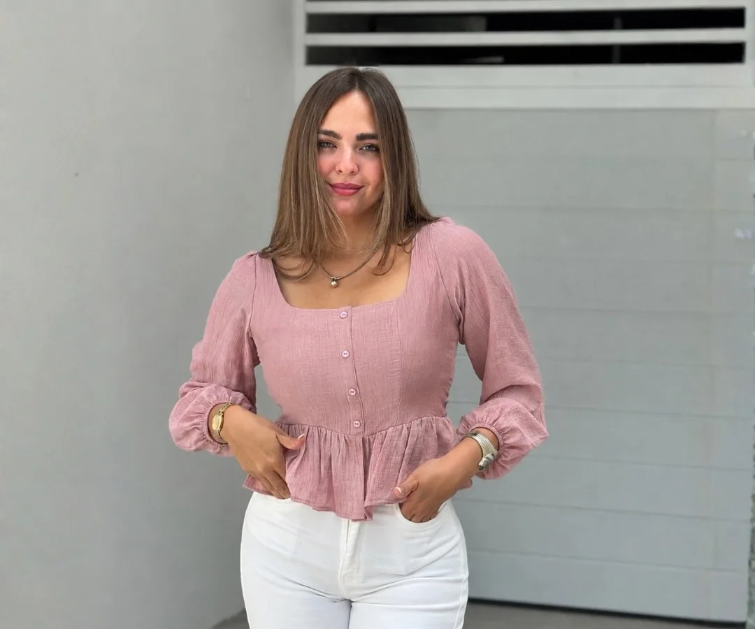 BLUSA EMMA PALO ROSA