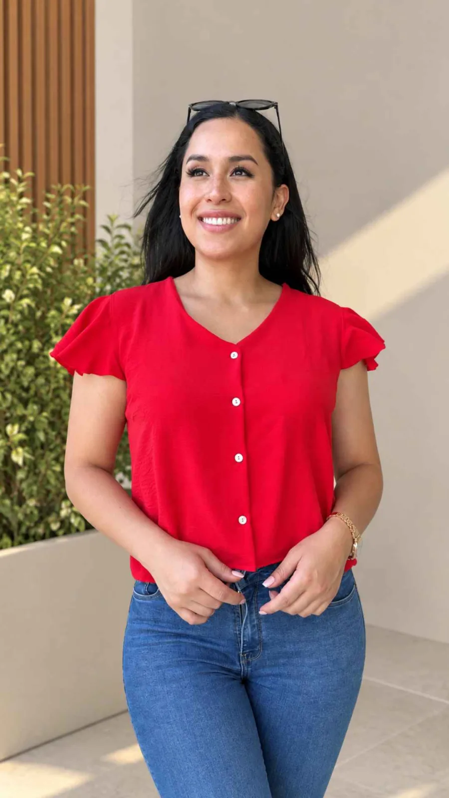 BLUSA MAIA ROJO